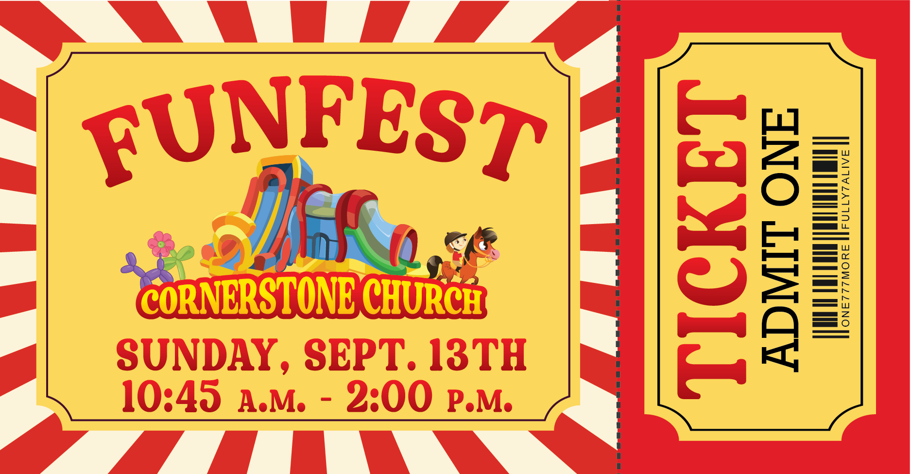 Funfest Ticket Front